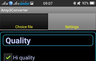 Amp3Converter screenshot 1