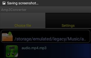 Amp3Converter screenshot 3