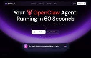 Ampere.sh screenshot 1