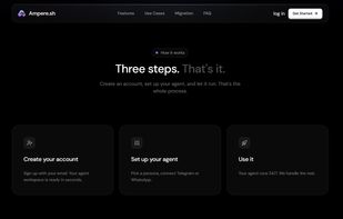 Ampere.sh screenshot 1