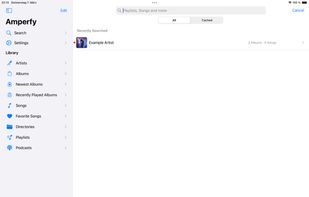 Amperfy Music screenshot 1
