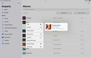 Amperfy Music screenshot 1