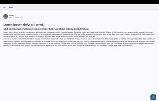 An example of what a journal entry looks like, when clicked upon.