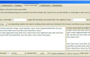amphetype screenshot 2