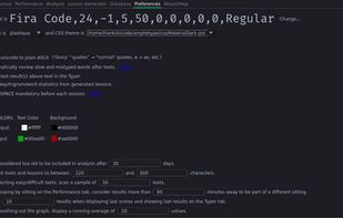 amphetype screenshot 1