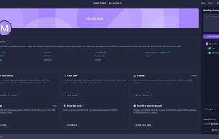 Amplication screenshot 1