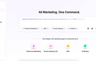 Amplift Command Center - All Marketing in One Interface
