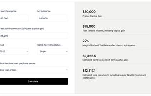 Capital Gains Tax Calculator
