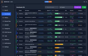 aMuTorrent screenshot 1