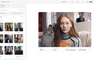 Choose from a range of realistic AI avatars and customize your experience