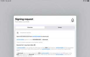 Anchor Wallet screenshot 1