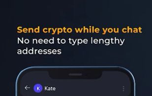 Send Crypto While You Chat Screenshot