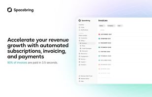 Accelerate your revenue growth with automated subscriptions, invoicing, and payments