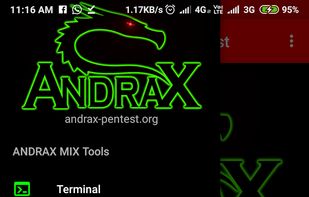 Andrax screenshot 1