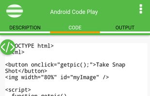 Android Code Play screenshot 2