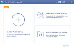 AnyMP4 Android Data Recovery screenshot 1