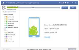 AnyMP4 Android Data Recovery screenshot 2