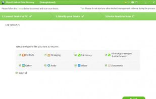 iSkysoft Android Data Recovery screenshot 1