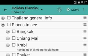 Outliner screenshot 1