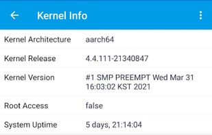 Android System Info screenshot 2