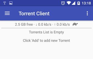 Android Torrent Client screenshot 1