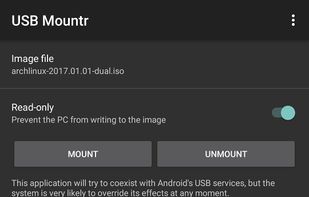 USB Mountr screenshot 1