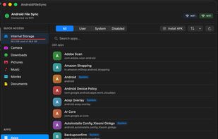 AndroidFileSync screenshot 1