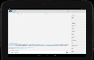 AndroIRC screenshot 1