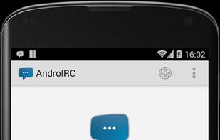 AndroIRC screenshot 1