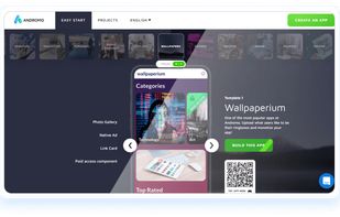 Andromo screenshot 1