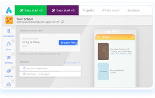 Andromo screenshot 2
