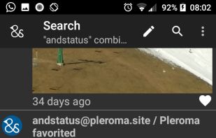 AndStatus screenshot 1