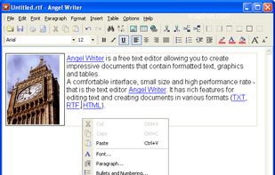 Angel Writer screenshot 1