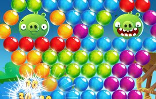 Angry Birds POP screenshot 1