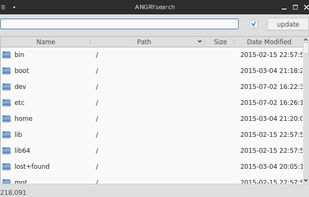 ANGRYsearch screenshot 1