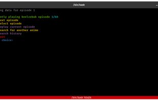 ani-cli screenshot 1