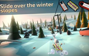 Animal Adventure: Downhill Rush screenshot 1