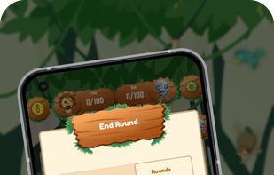 Animal Domino Board Game