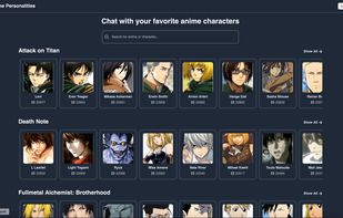 Anime Personalities screenshot 1