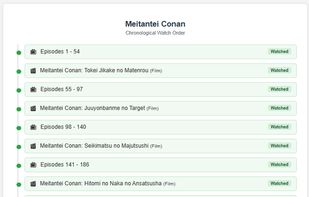Anime Tracker screenshot 1