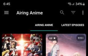 Airing Anime