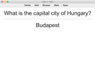 A simple card on Mac