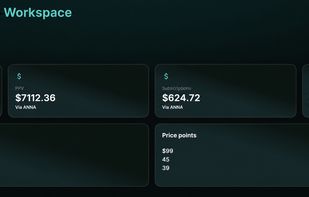 Dashboard results