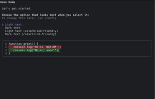 ANON KODE screenshot 1