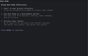 ANON KODE screenshot 1