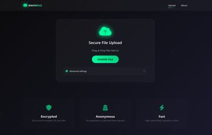 AnonFile screenshot 1