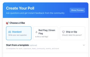Creating Poll