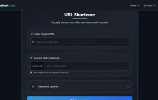URL Shortenr Form