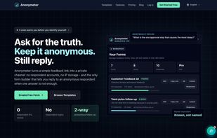 Anonymeter screenshot 1