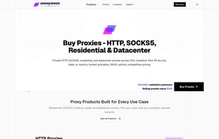 Anonymous Proxies screenshot 1